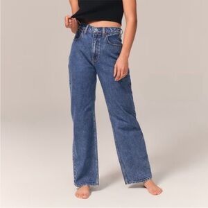 Abercrombie & Fitch High Rise Dad Jean